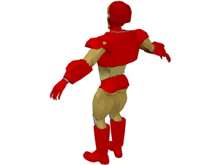 Iron Man 3D Model preview