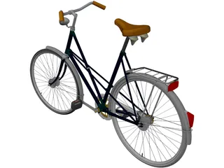 Bicycle 3D Model preview