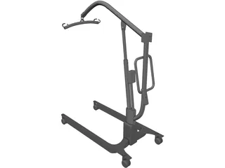 Patient Body Lift 3D Model preview