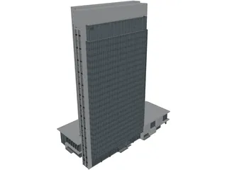 Big Building 3D Model preview