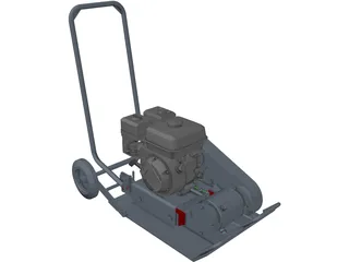 Vibrating Plate 3D Model preview