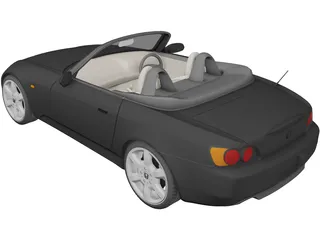 Honda S2000 3D Model preview