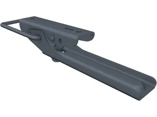 Eccentric Flush Fastener 3D Model preview