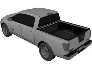 Nissan Titan (2004) 3D Model preview