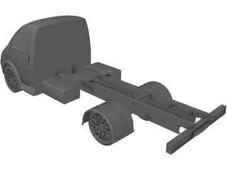 Gaz 3302 Gazel 3D Model preview