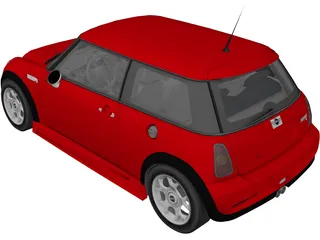 Mini Cooper S 3D Model preview