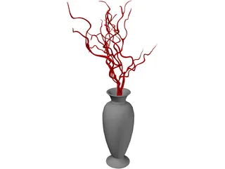 Vase 3D Model preview