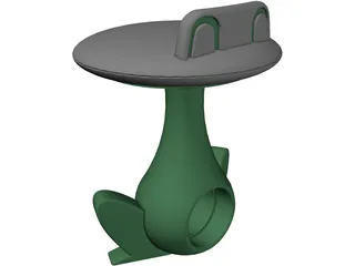 Froggy Barstool 3D Model preview