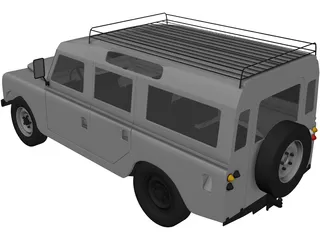 Range Rover 109 3D Model preview
