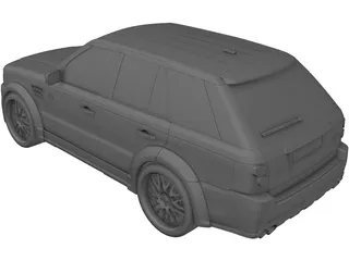 Range Rover Sport HAMANN 3D Model preview
