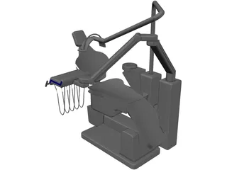 Dental Unit 3D Model preview