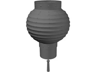 Chinese Lantern 3D Model preview