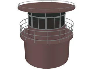 Lighthouse Small 3D Model preview