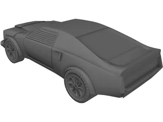 Ford Mustang Eliminator (1969) 3D Model preview