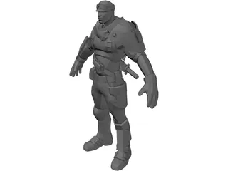 Roland 3D Model preview