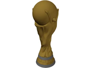 FIFA World Cup Trophy 3D Model preview