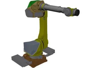 Fanuc M-710iC_50 Robot 3D Model preview