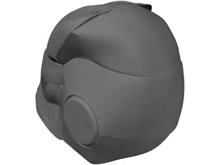 Ironman Helmet 3D Model preview