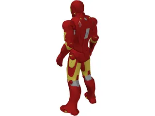 Iron Man Armor 3D Model preview