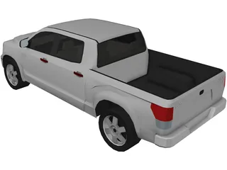 Toyota Hilux SRV 3D Model preview