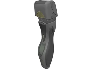 Panasonic ES8176 Shaver 3D Model preview