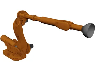 ABB 6650 Robot 3D Model preview