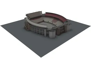 Bryant-Denny Stadium 3D Model preview