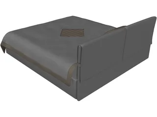 Bed 3D Model preview