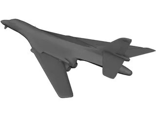 Rockwell B-1B Lancer 3D Model preview