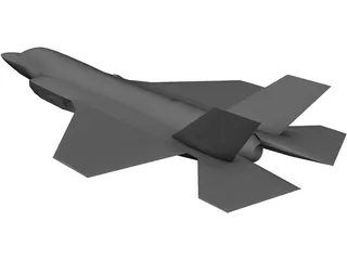 Lockheed Martin JSF F-35 3D Model preview