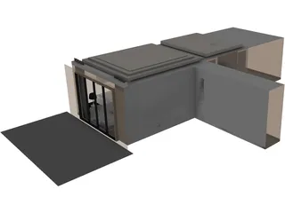 Room Interior 3D Model preview
