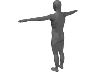 Man 3D Model preview