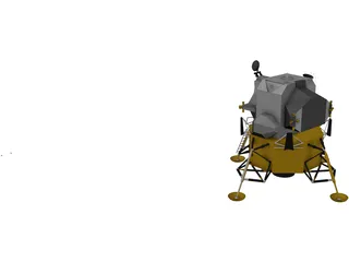 Apollo Lunar Module 3D Model preview