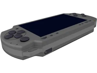 Sony PlayStation Portable Slim (2004) 3D Model preview