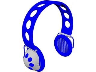 Headphones 3D Model preview