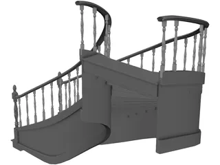 Staircase 3D Model preview