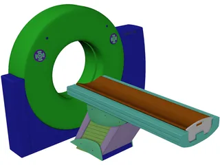 Scanner Siemens 3D Model preview