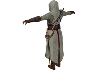 Assassin Creed Altair 3D Model preview