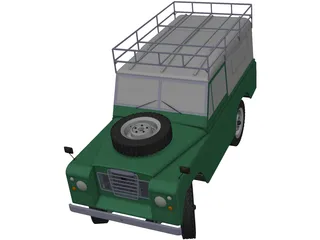 Land Rover 3D Model preview