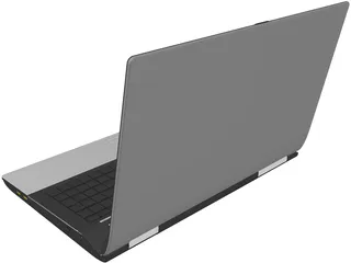 Asus Laptop 3D Model preview