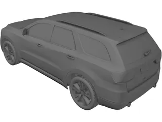 Dodge Durango (2011) 3D Model preview