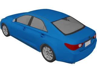 Toyota Mark X 3D Model preview