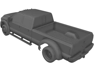 Ford F-550 Super Duty 3D Model preview