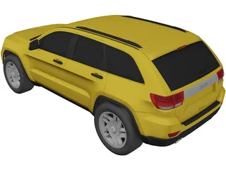 Jeep Grand Cherokee (2012) 3D Model preview