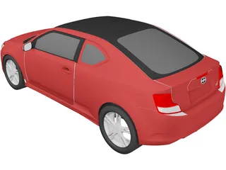 Scion tC 3D Model preview