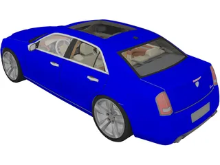 Lancia Thema (2013) 3D Model preview