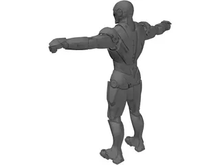 Ironman Mark 6 3D Model preview