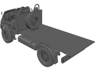 Bremach T-Rex 3D Model preview