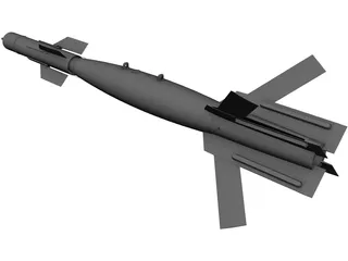 GBU-24 Paveway III 3D Model preview