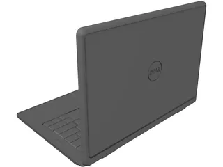Dell Notebook 3D Model preview